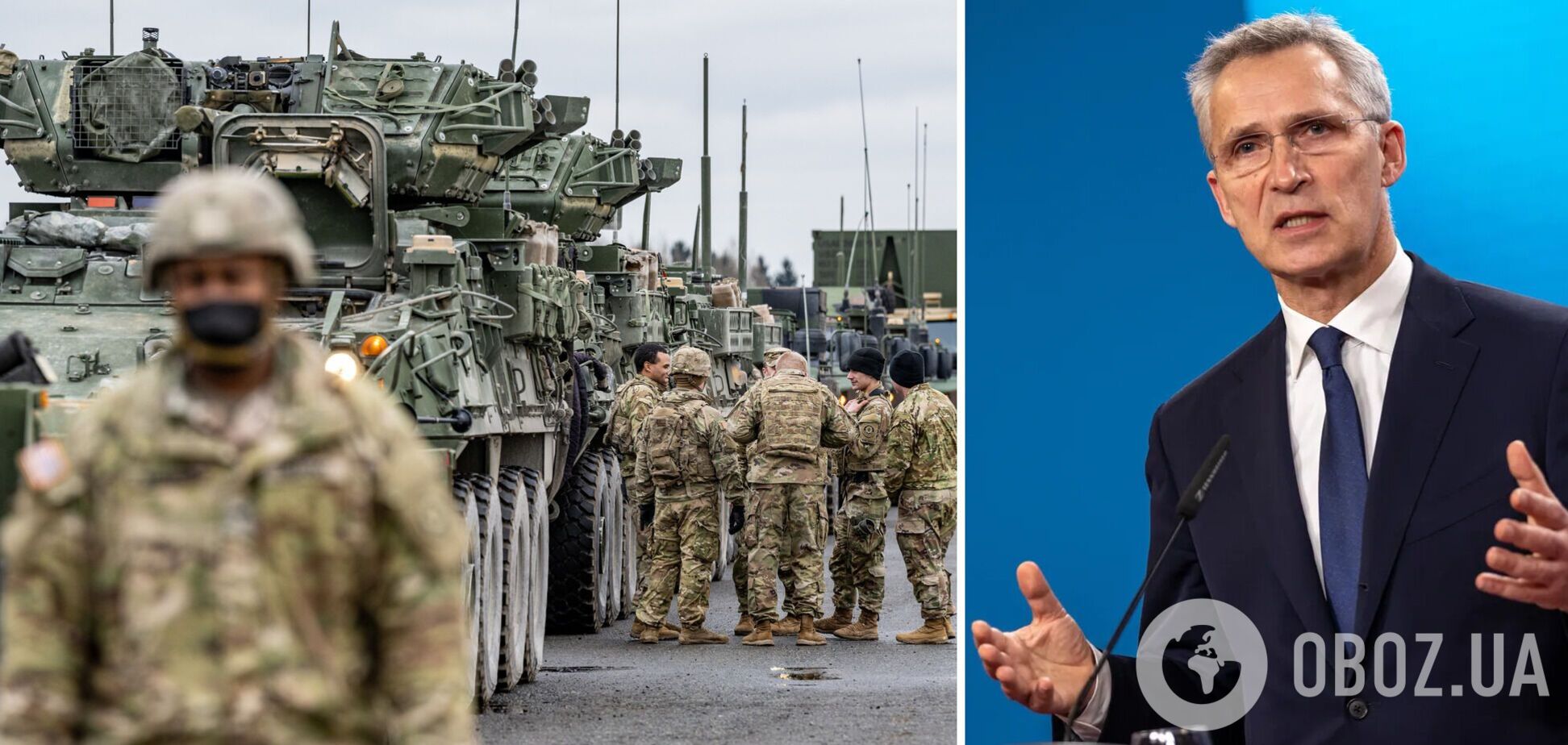 Столтенберг заявил, что НАТО 'в разгаре трансформации' и планирует развернуть постоянные войска на своей границе