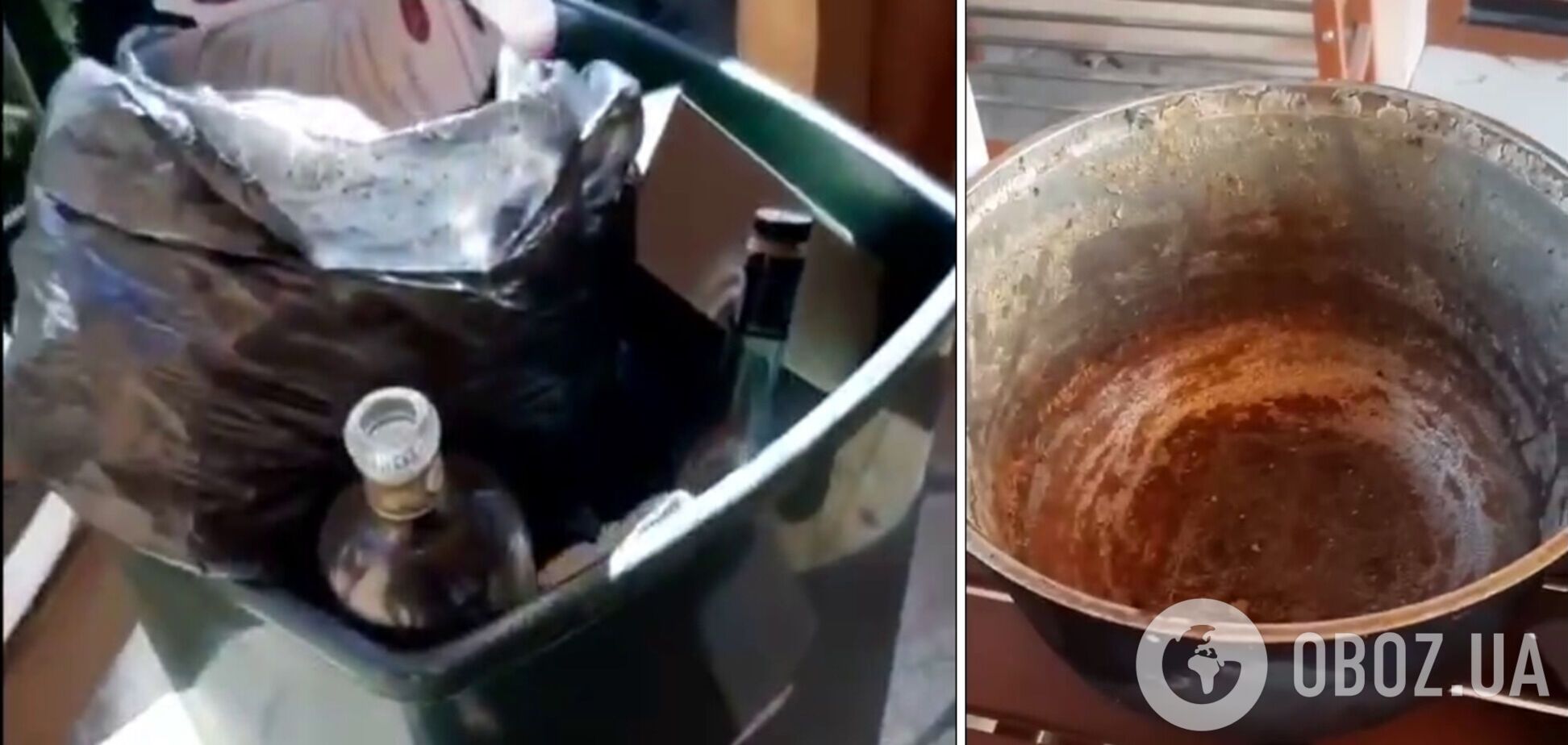 Окупанти їли з казанка для собак