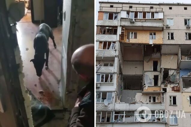 Пес продовжував охороняти квартиру незважаючи на голод