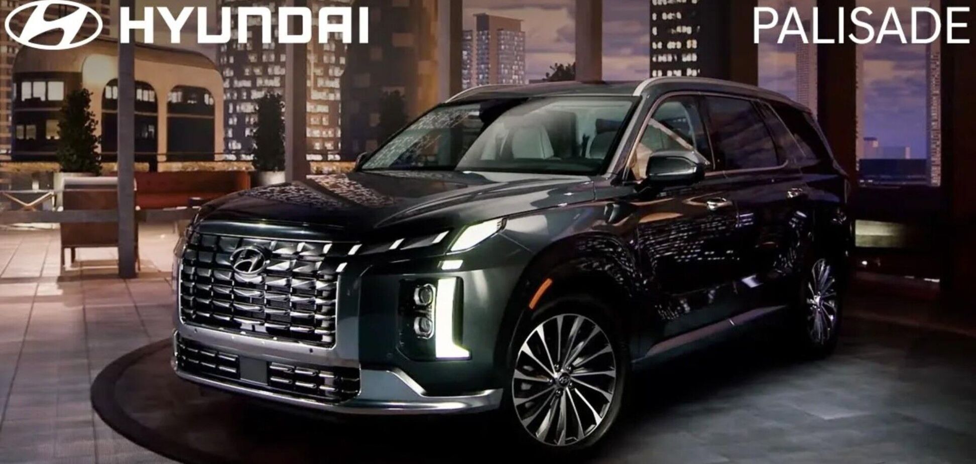 Видео с новым Hyundai Palisade случайно рассекретили до премьеры