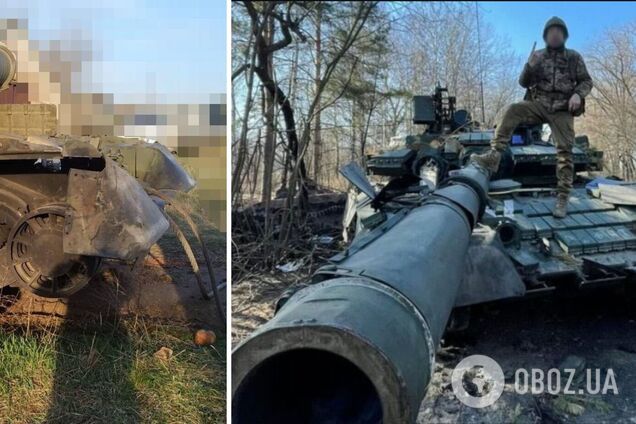Українські захисники захопили російський танк Т-80БВ та показали фото трофею