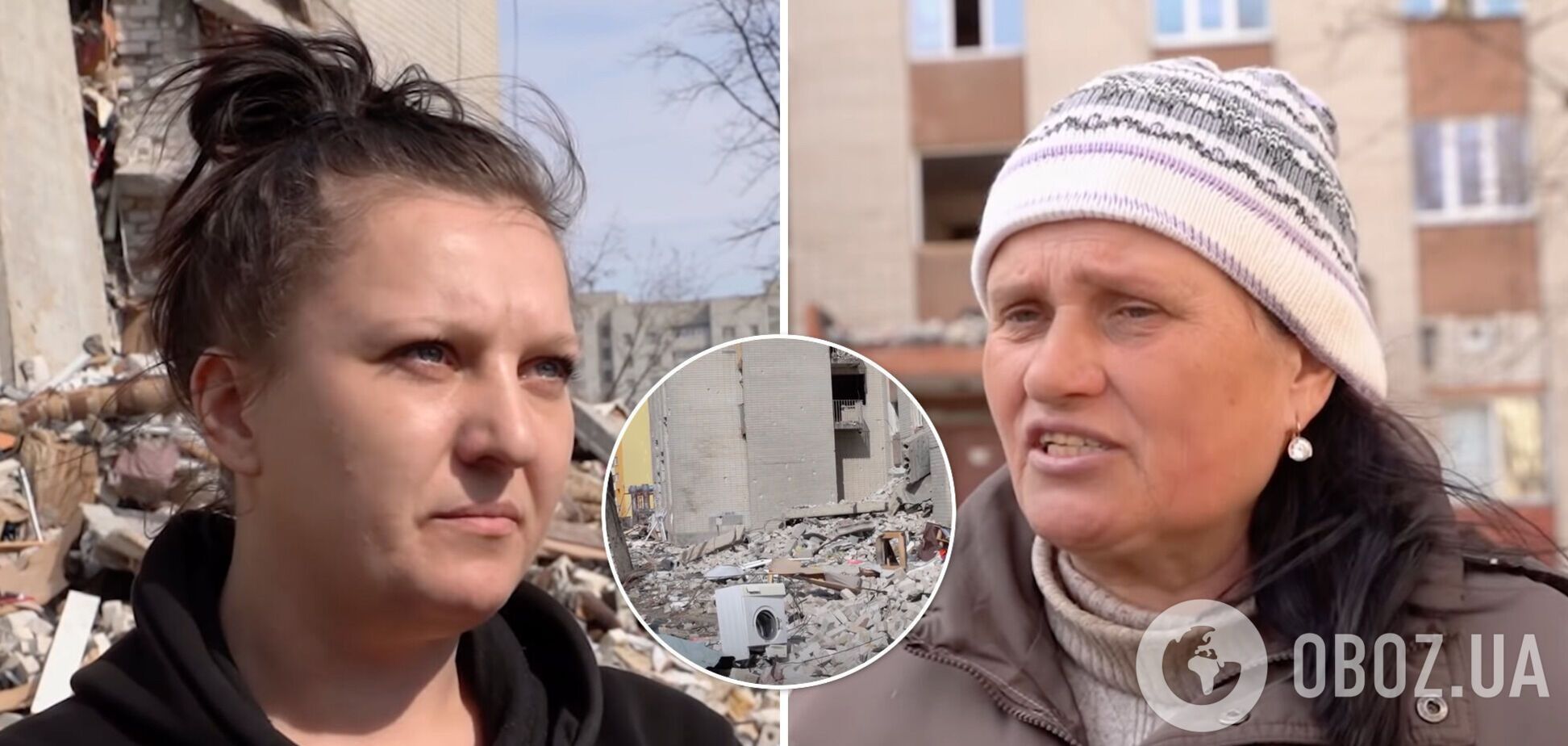 'За хвилину я втратила сім'ю': мешканці Чернігова розповіли, як окупанти бомбили місто. Відео