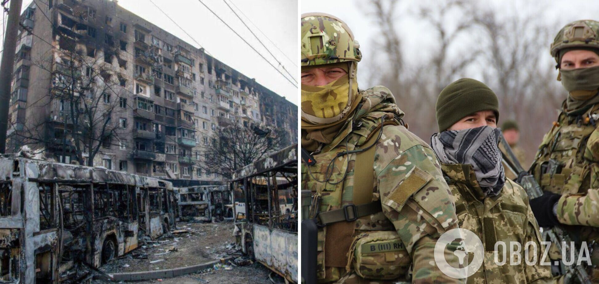 'Азов' продолжает уничтожать технику врага в Мариуполе. Видео