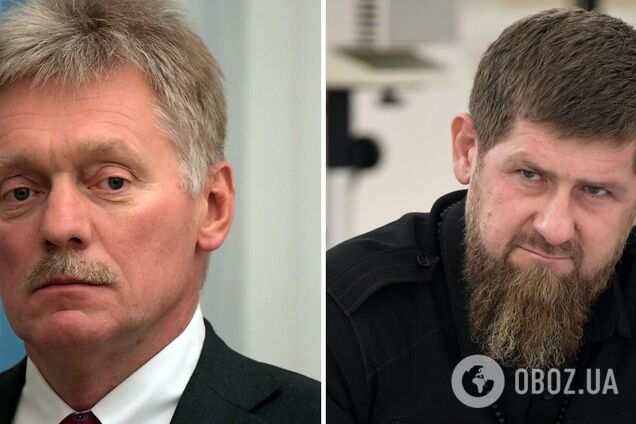 Пєсков відмовився коментувати слова Кадирова про новий наступ на Київ: 'переадресував' питання