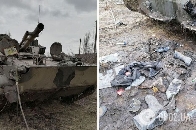 На Запорожье украинские защитники вытащили из реки БМП-3 оккупантов: техника будет служить ВСУ. Фото