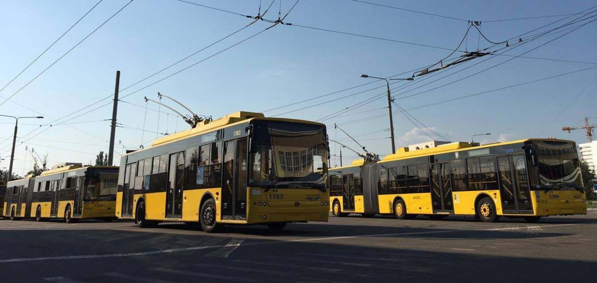 В столице открыли еще четыре троллейбусных маршрута