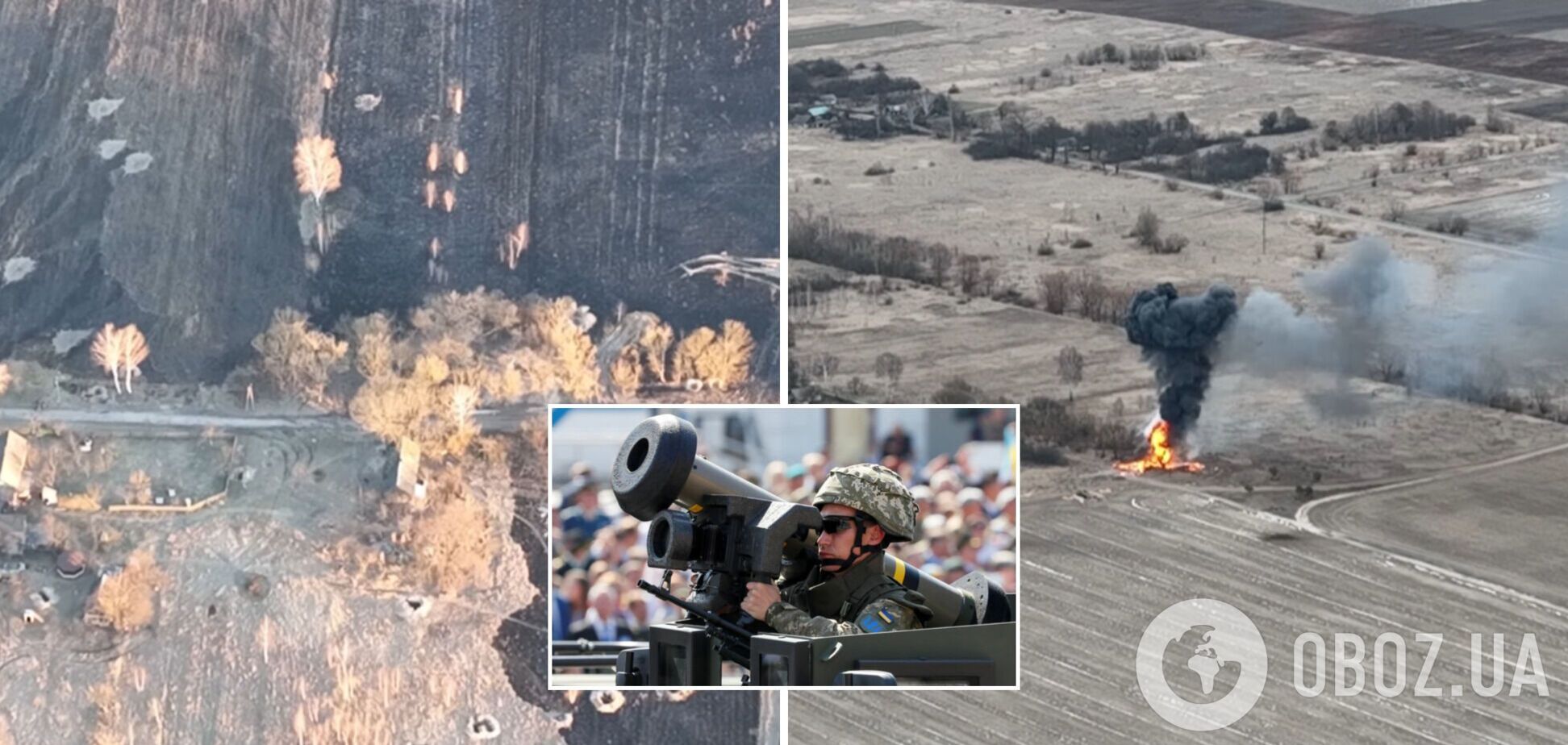 Аеророзвідка показала, як ЗСУ знищують російських окупантів разом із технікою. Відео