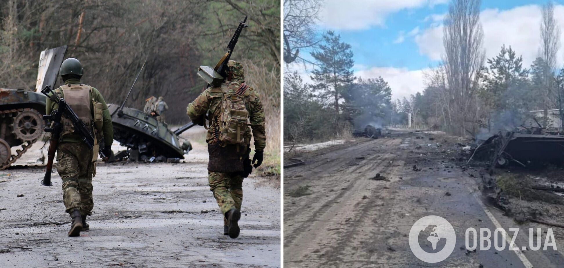 На Луганщине оккупантам пришлось убегать от ВСУ вплавь: техника врага в Белогоровке уничтожена