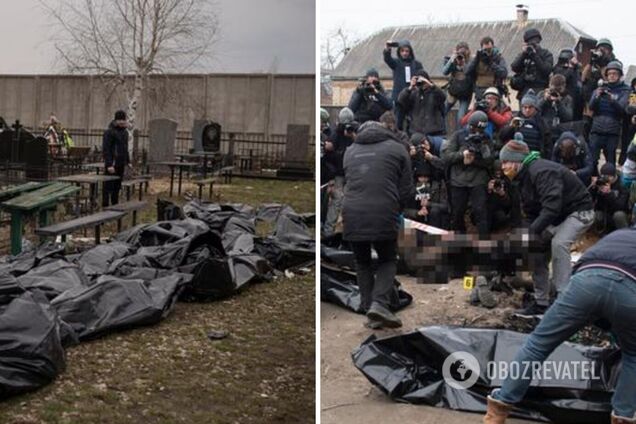 Количество убитых в Буче российскими оккупантами мирных жителей превысило 400 человек