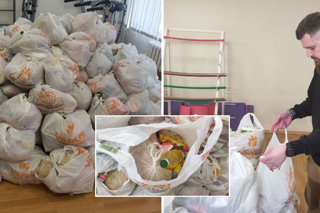 Дніпровський терцентр отримав перші проднабори для свої підопічних від мережі VARUS