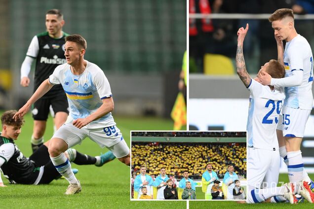 Динамо победило Легию