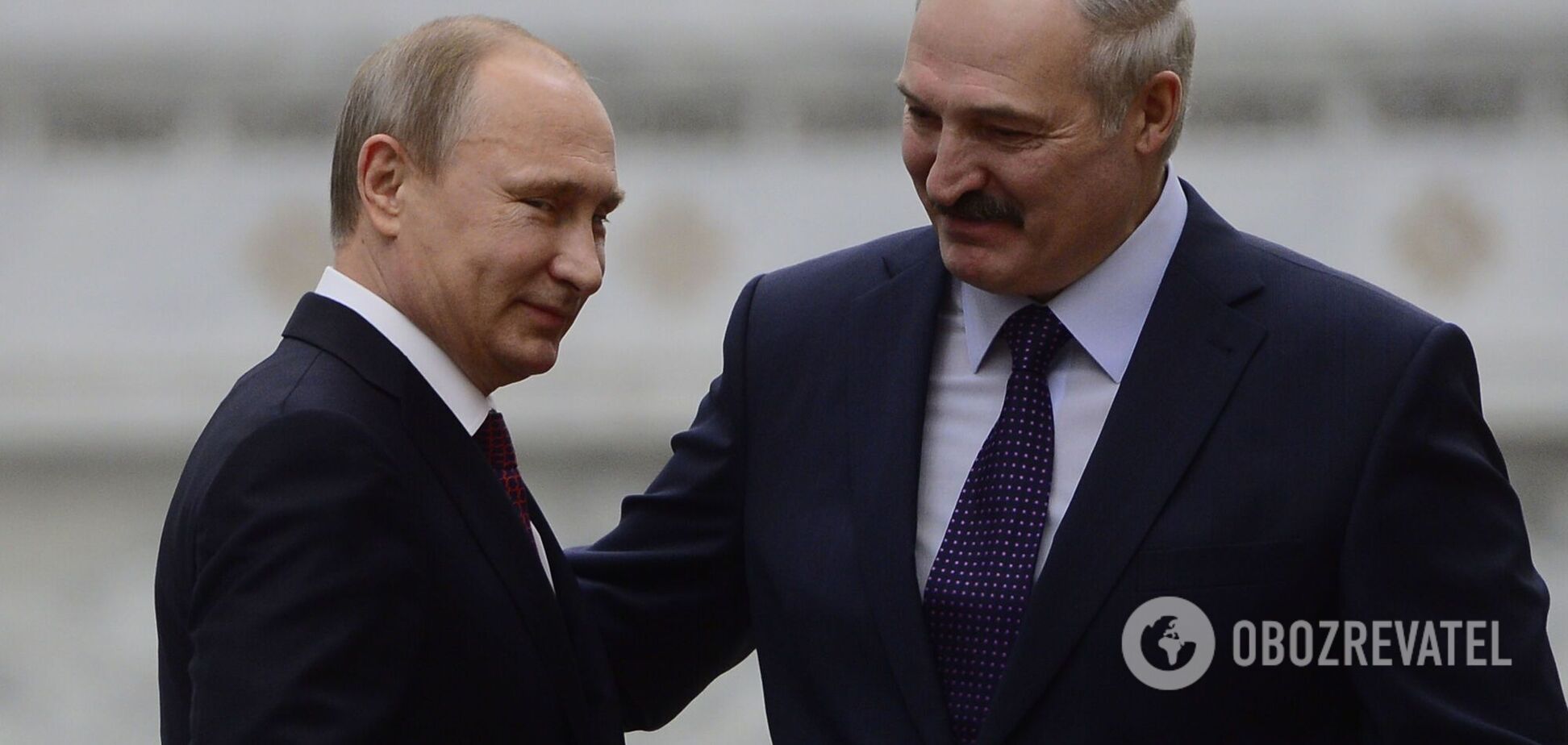 Лукашенко и Путин