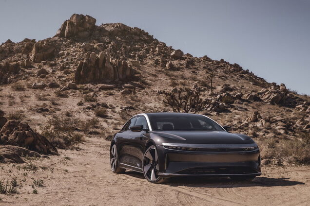 Lucid Air показал самую мощную версию своего электроседана