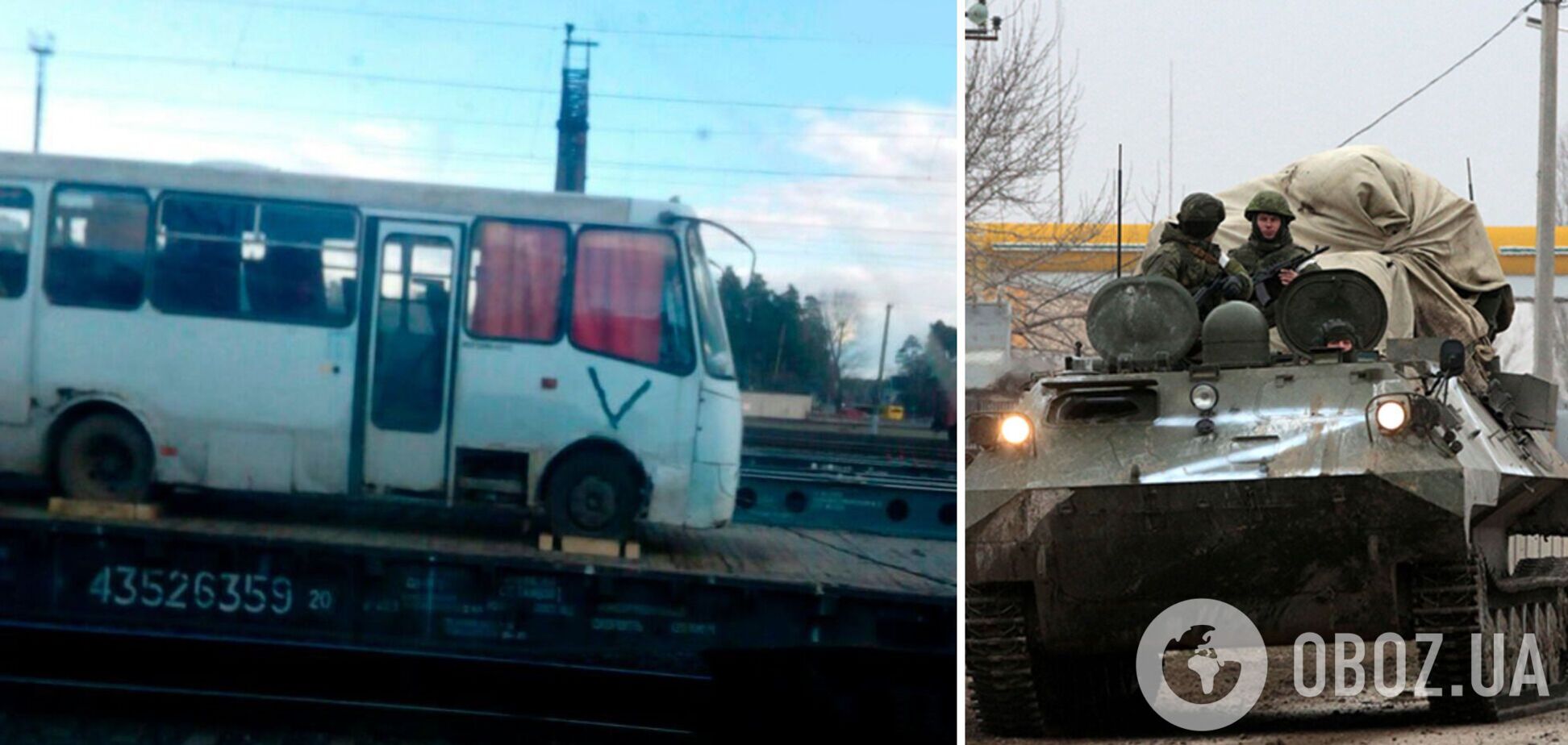 В Минске заметили маршрутку, которую российские оккупанты угнали в Украине. Фото