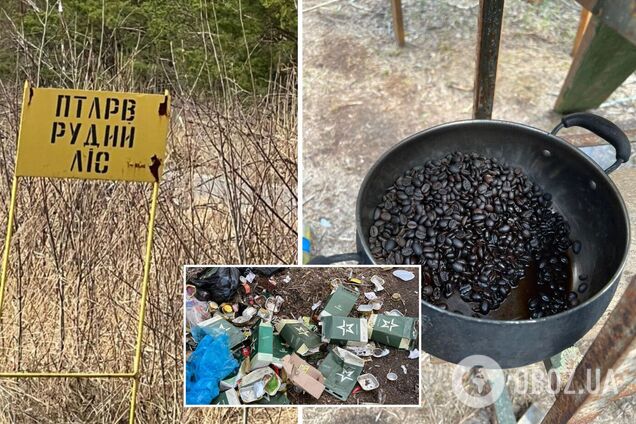 Окупанти влаштовували пікніки на радіоактивній території та намагалися зварити кашу з кавових зерен. Фото і відео
