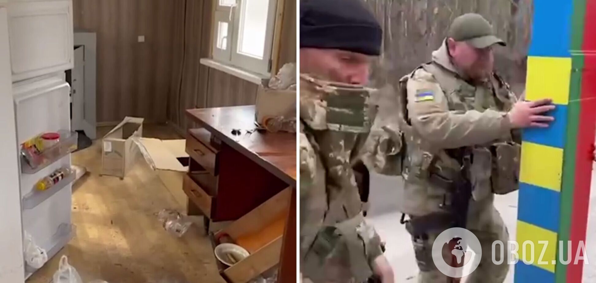 Войска РФ осквернили символику Беларуси на госгранице с Украиной. Видео
