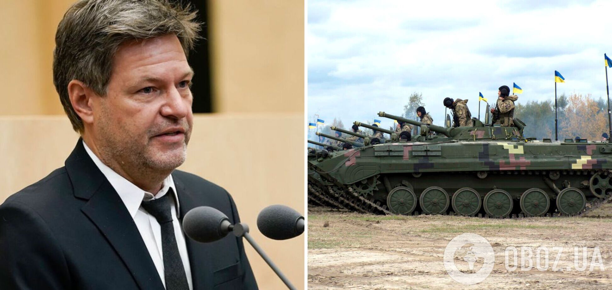 Віцеканцлер Німеччини виступив за швидке надання зброї Україні: треба діяти