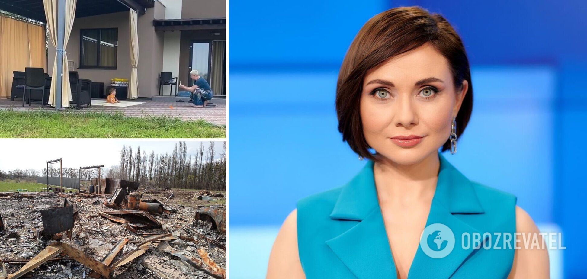 Відома українська телеведуча показала, що окупанти зробили з її дачею під Києвом. Фото до і після