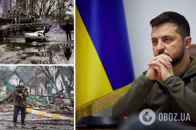 'Жизнь должна победить, и мы победим': Зеленский показал кадры Украины во время войны