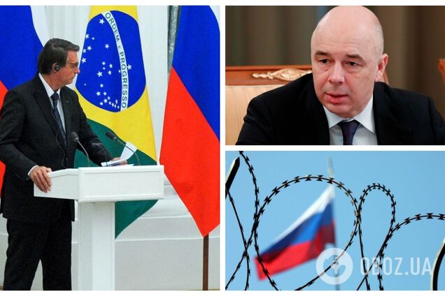 Россия обратилась к Бразилии за помощью, чтобы избежать санкций, – Reuters