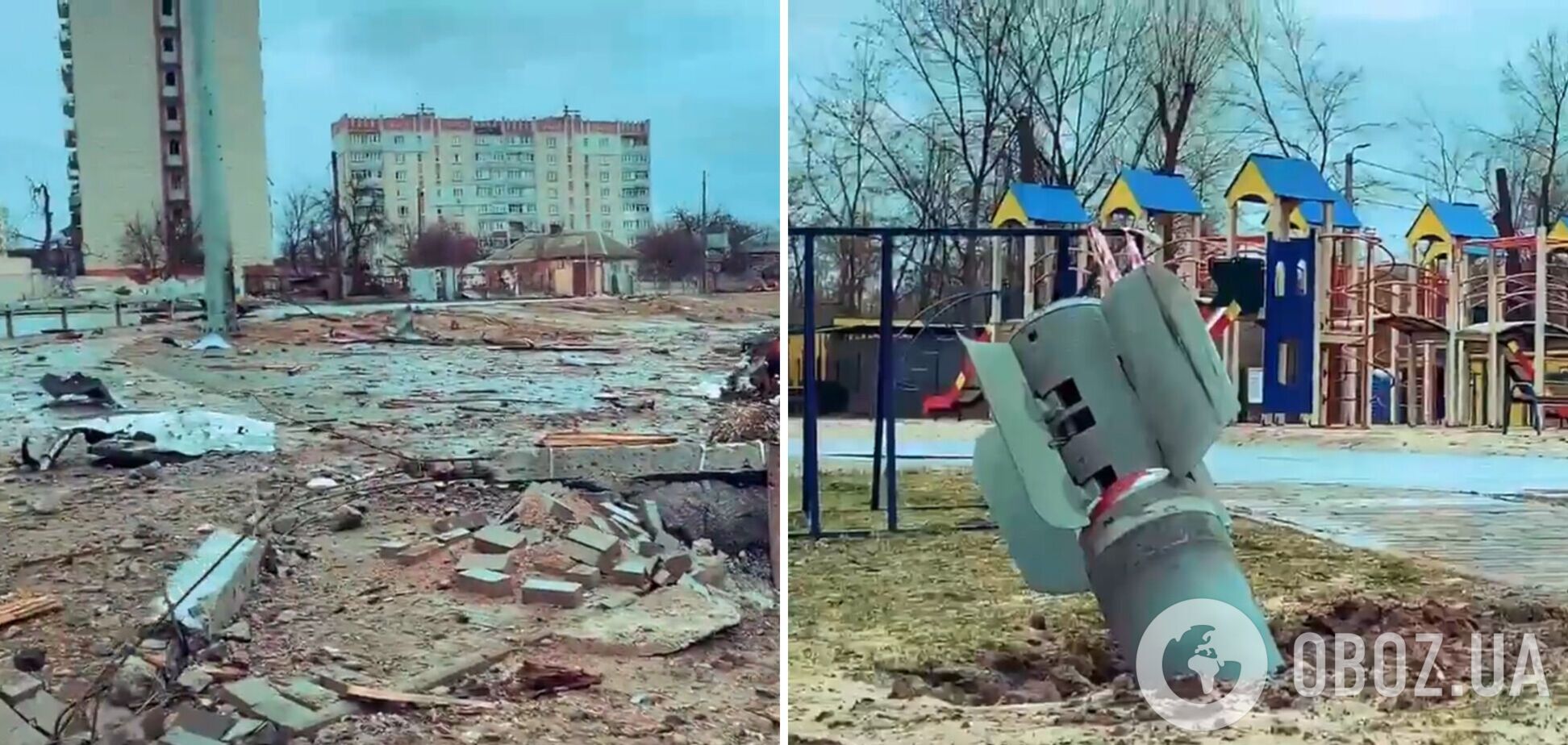 Розбомблені будинки та згорілі авто: який вигляд має Чернігівщина після зустрічі з 'русскім міром'. Відео