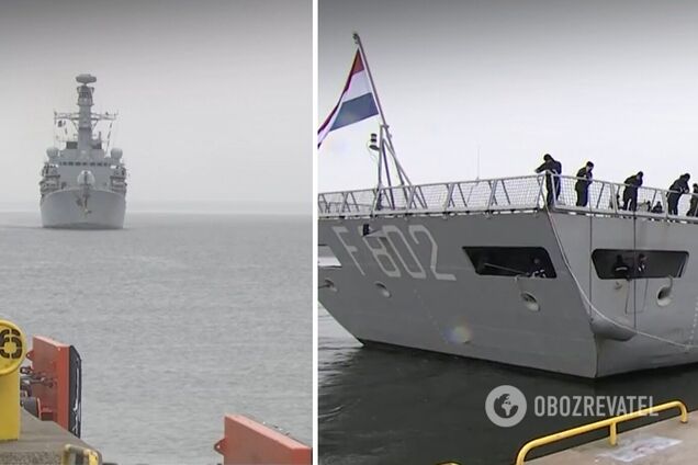 Военные корабли НАТО вошли в Балтийское море: появились подробности