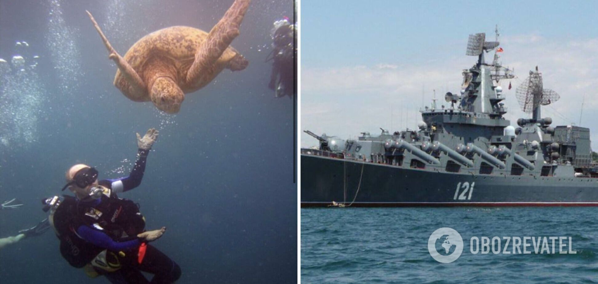 'Російський корабель тепер гідне місце для дайвінгу': Рєзніков потролив РФ після знищення крейсера 'Москва'