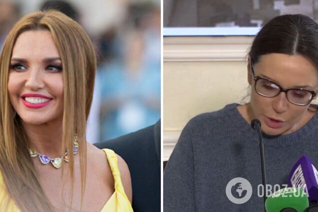 Невдала пластика? Оксана Марченко на прес-конференції щодо Медведчука відмовилася повністю показати своє обличчя