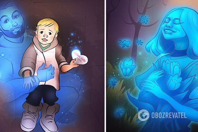 Ілюстраторка Ольга Вілсон показала війну в Україні серією зворушливих малюнків