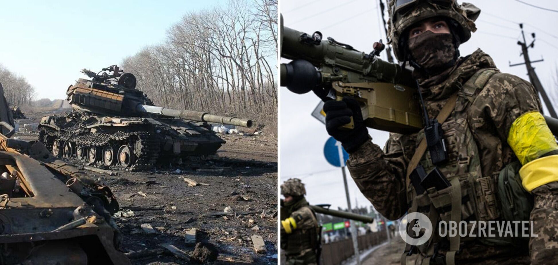 На Донбассе украинские воины уничтожили 15 танков РФ, сбили 4 'Орлана' и 2 крылатые ракеты