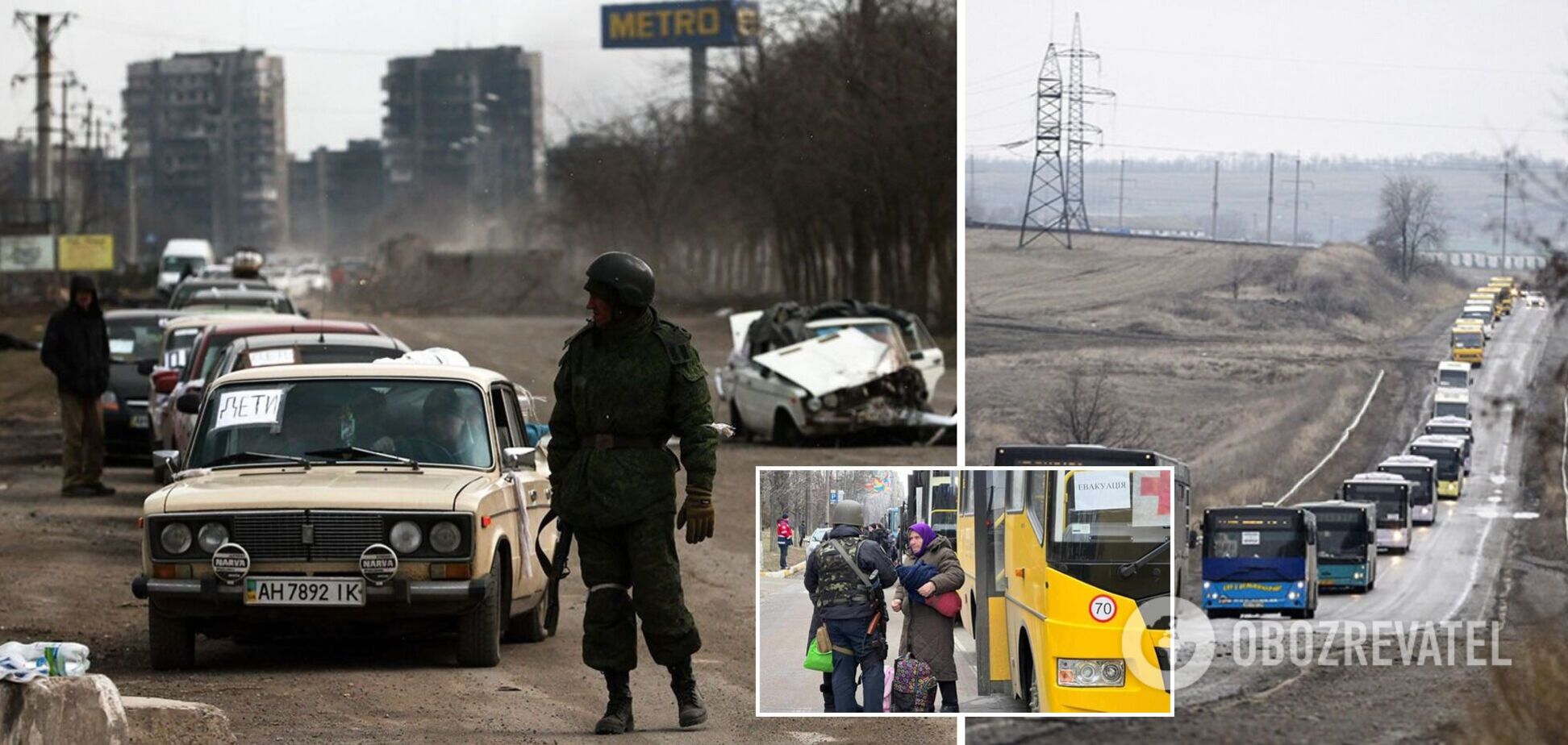 В Украине 16 апреля будут работать девять гуманитарных коридоров: названы все маршруты