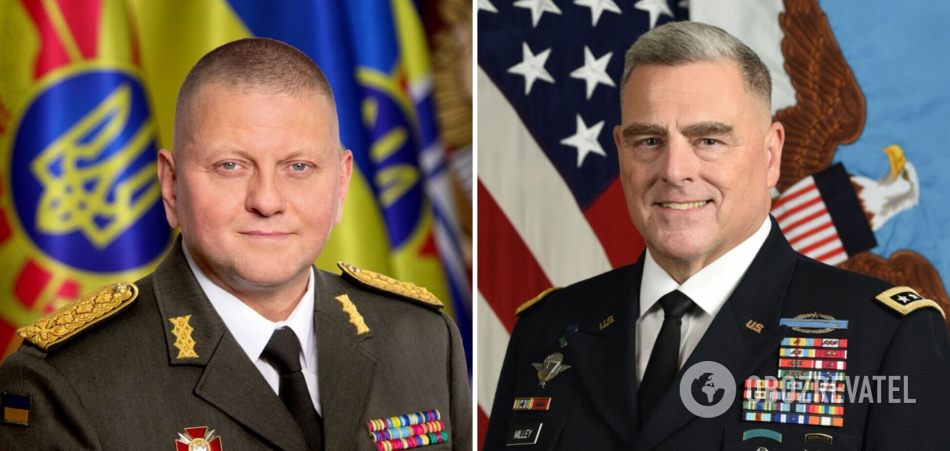 Командувач ЗСУ Валерій Залужний обговорив війну в Україні з генералом США генералом Марком Міллі