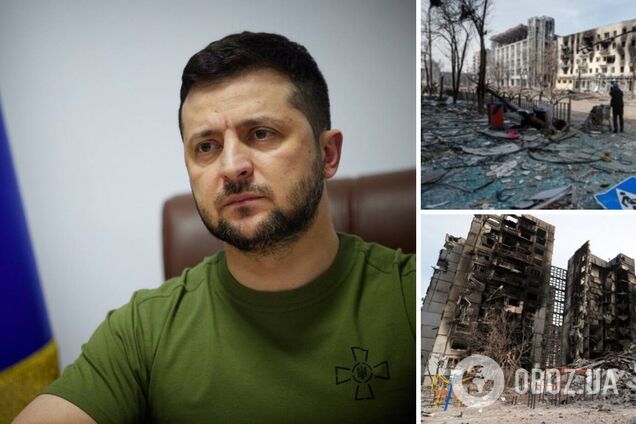 У Маріуполі загинули не менш як 20 тис. осіб, зникли близько 3–5 тис. дітей, – Зеленський