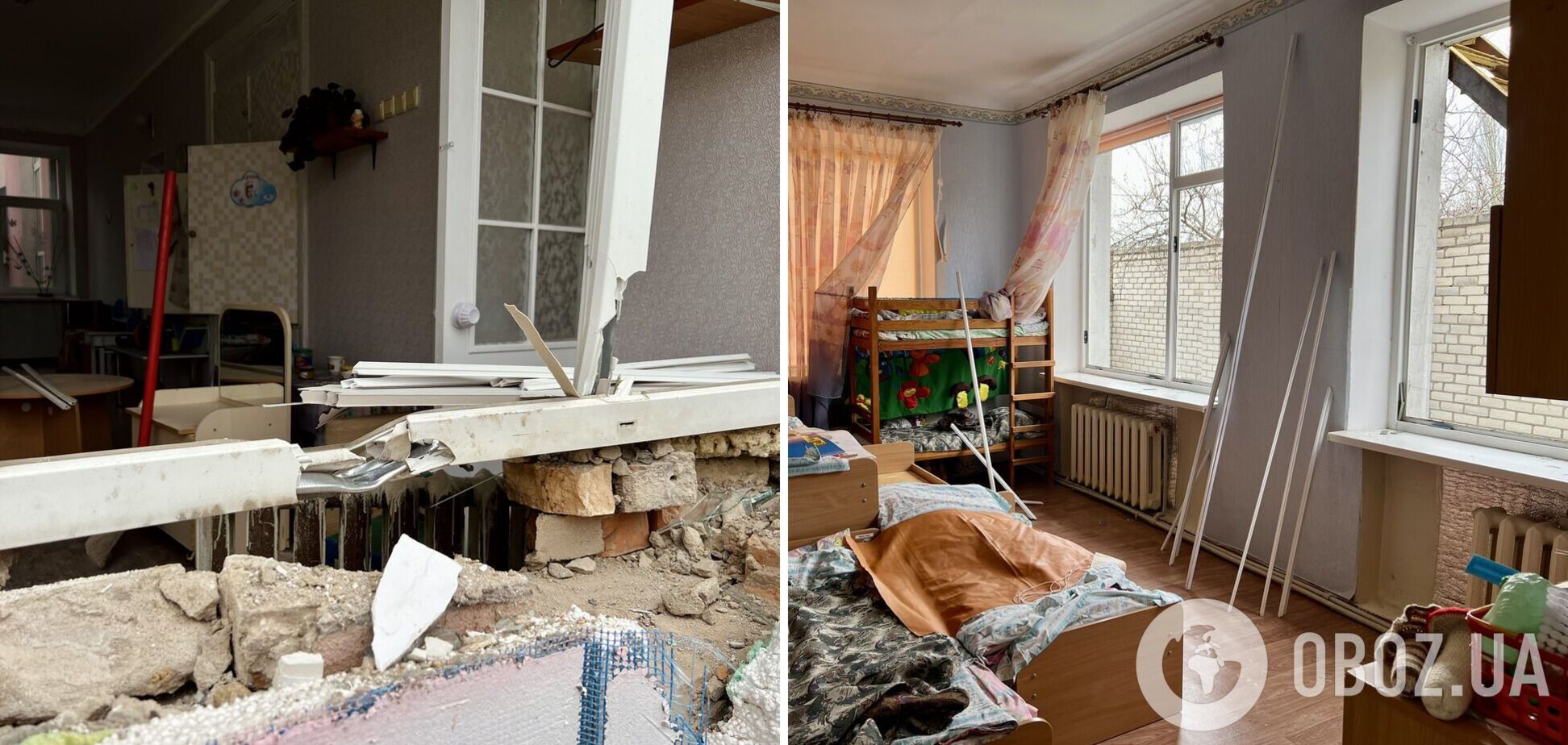 У Миколаєві окупанти обстріляли дитсадок: фото наслідків