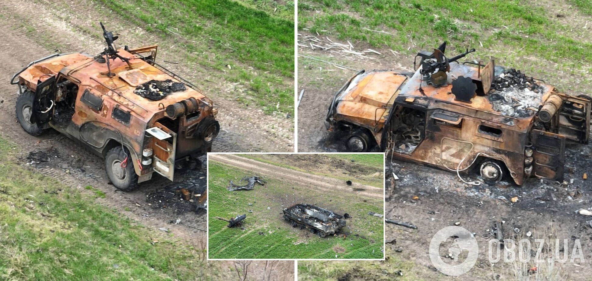 Украинские защитники на Херсонщине уничтожили очередную колонну российской техники
