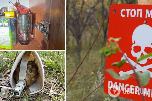 Окупанти в Україні 'маскували' міни та гранати під звичайні речі: у ДСНС показали фото та відео смертельних 'пасток'