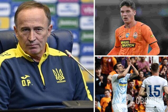 'Динамо' відмовилося відпускати гравців у збірну, і Петраков знайшов їм заміну в 'Шахтарі' та 'Дніпрі-1'