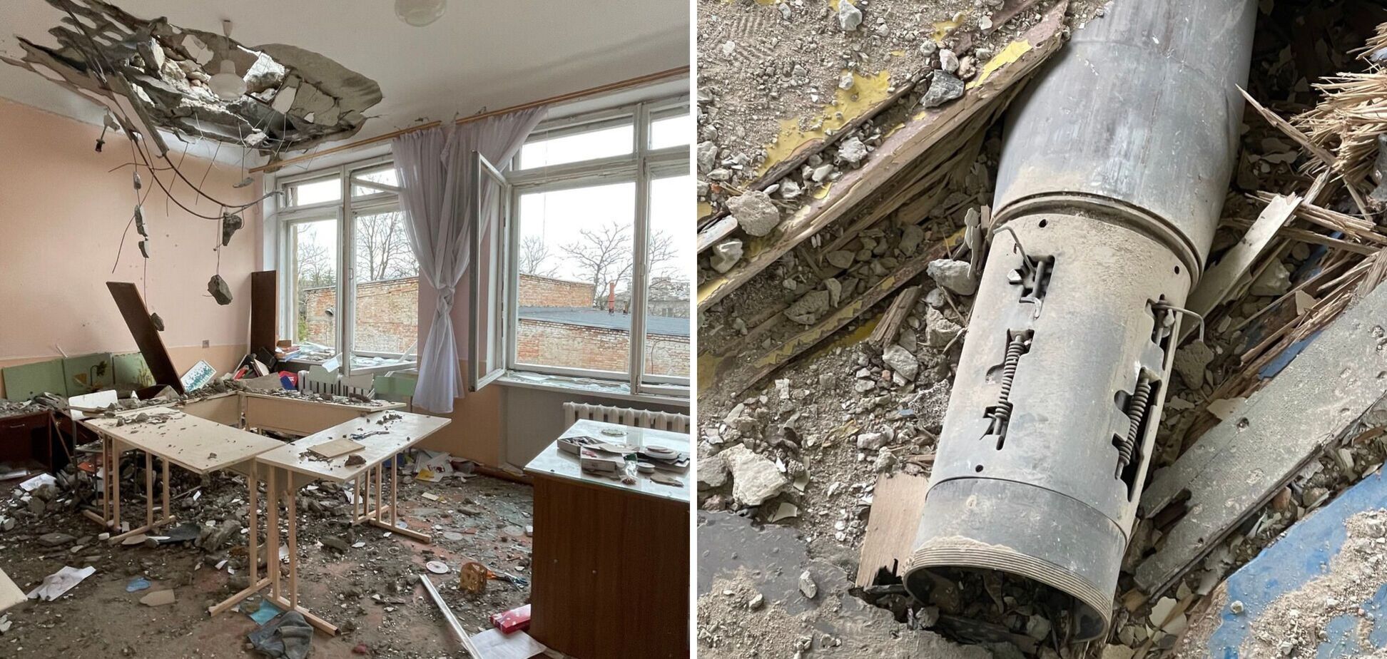 Стріляли з артилерії: у мережі показали, на що окупанти перетворили українську школу. Фото