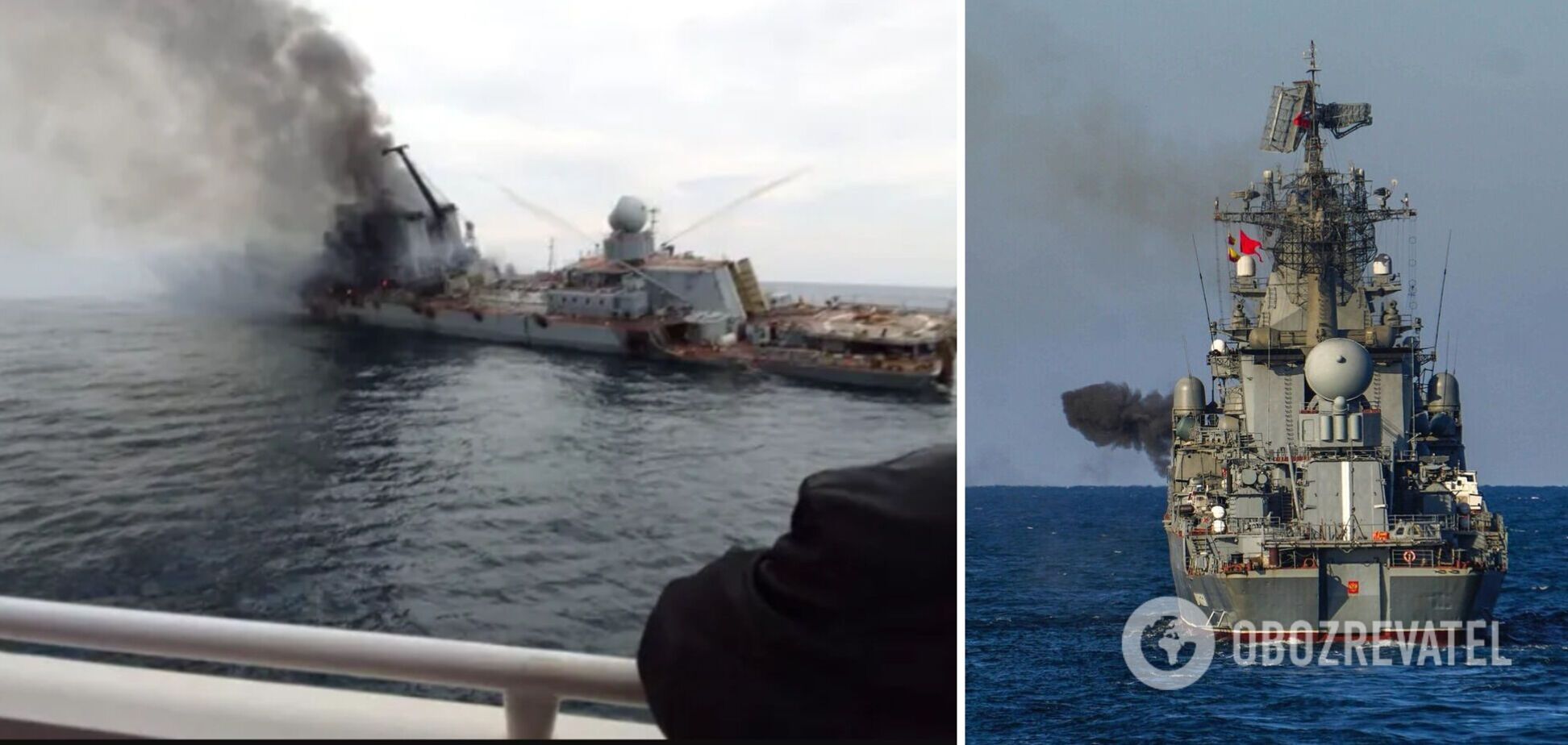 Моряков стошнило: в России придумали новое 'оправдание' гибели ракетного крейсера 'Москва'