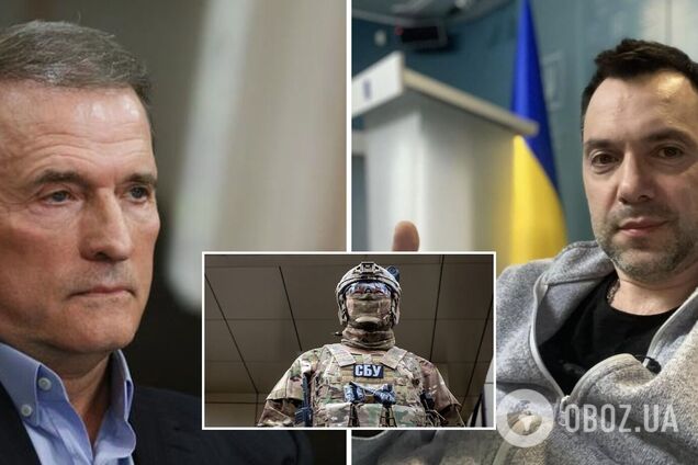 Медведчук уже дає свідчення, затримано всіх, з ким він працював, – Арестович