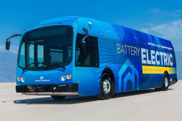Proterra показала электробус ZX5 с новой батареей