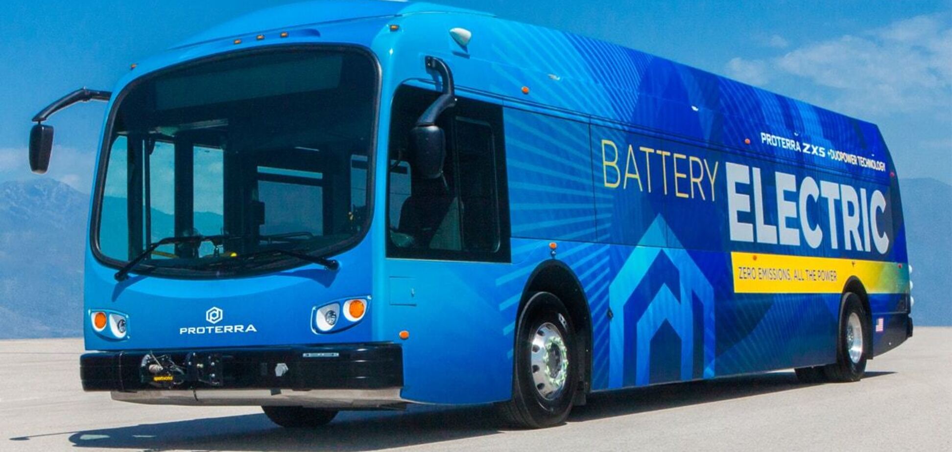 Proterra показала электробус ZX5 с новой батареей