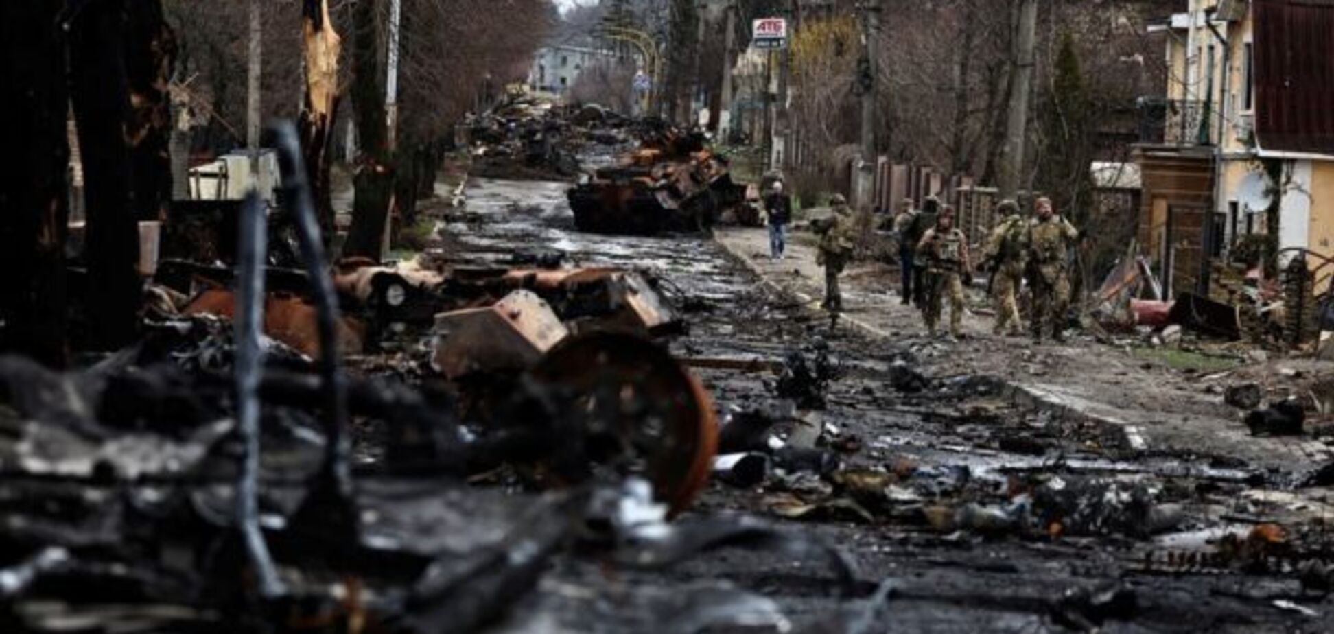 У Бучі армія Путіна застосувала смертоносну зброю часів Першої світової війни. Фото