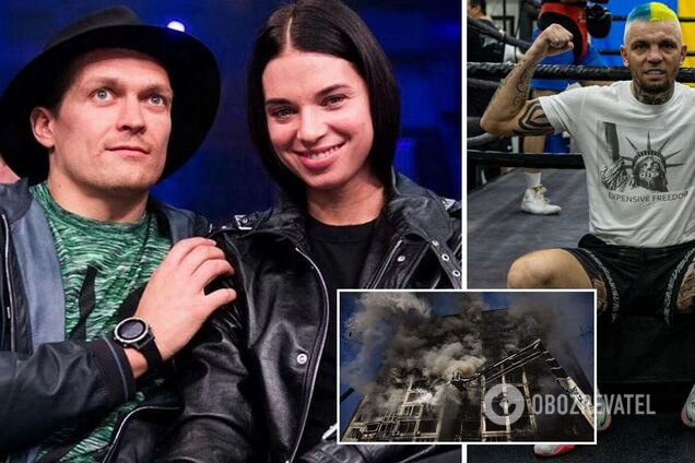'Остановите жену Усика': скандальный украинский боксер наехал на супругу чемпиона мира из-за ее слов о войне