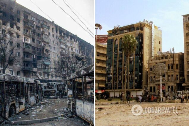 Разбомбленный оккупантами Мариуполь становится вторым Алеппо: в сети сравнили фото