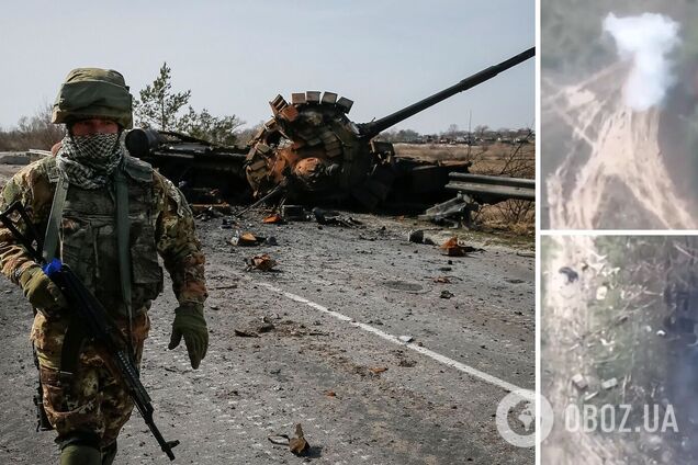 Украинские защитники показали 'зажигательное' видео уничтожения вражеской техники