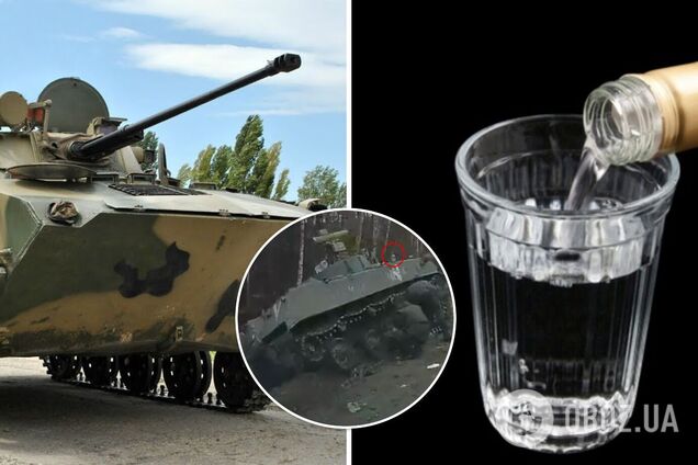 Российские солдаты-алкоголики слетели с дороги в Беларуси