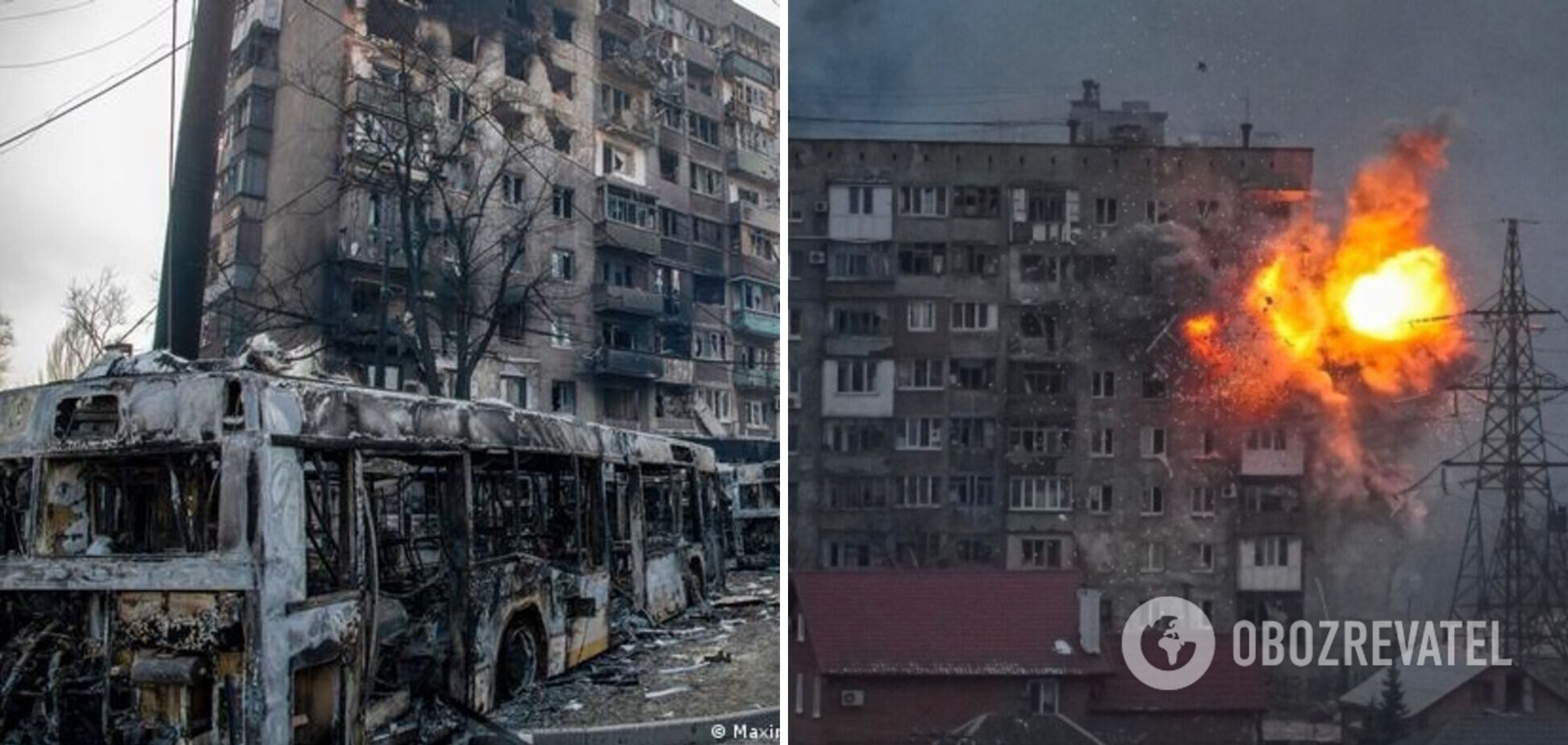 'Відбудуємо кожну вулицю!' У мережі показали фото Маріуполя до і після знищення міста Росією