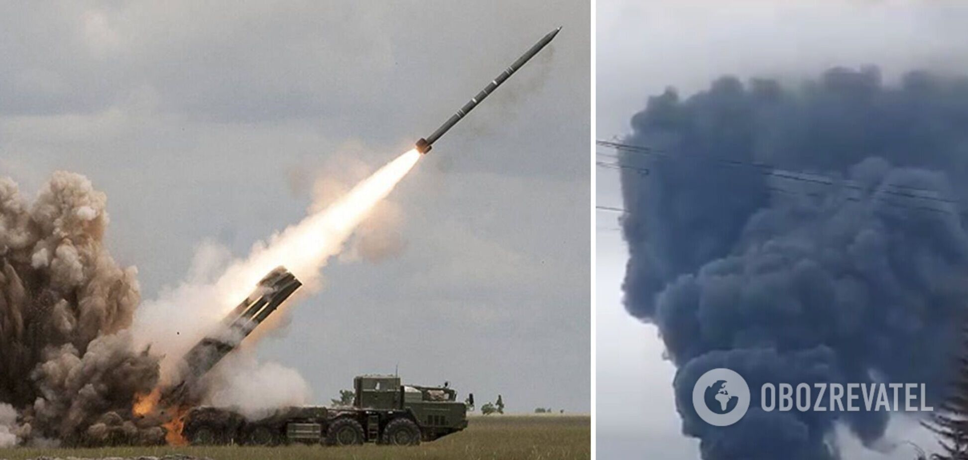 Россия нанесла ракетный удар по Шепетовке на Хмельнитчине. Видео