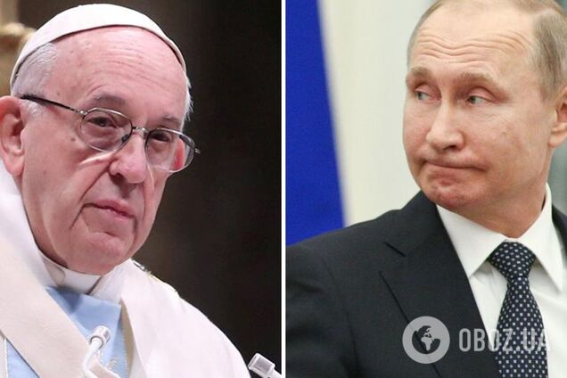 Папа Римский считает, что нужно вести переговоры с Путиным